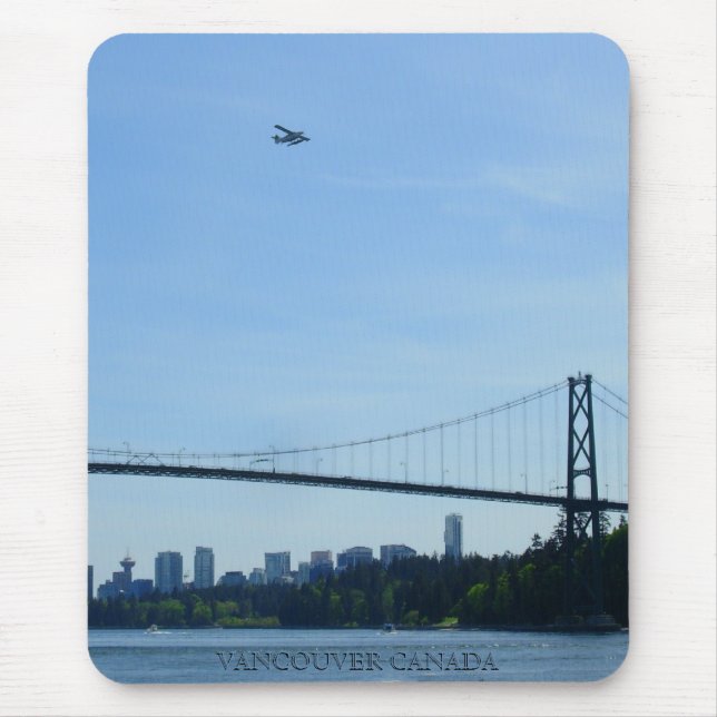 Alfombrilla De Ratón Regalo de Vancouver Canada Souvenir Mouse Pad Vanc (Frente)