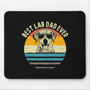 Alfombrilla De Ratón Regalo de Vintage de Lab Dad Labrador