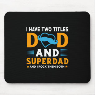 Alfombrilla De Ratón Regalo del abuelo Papá Y Super Papá