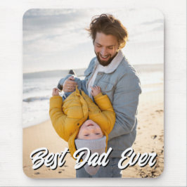 Alfombrilla De Ratón Regalo del Día del Mejor Padre Fotopadre