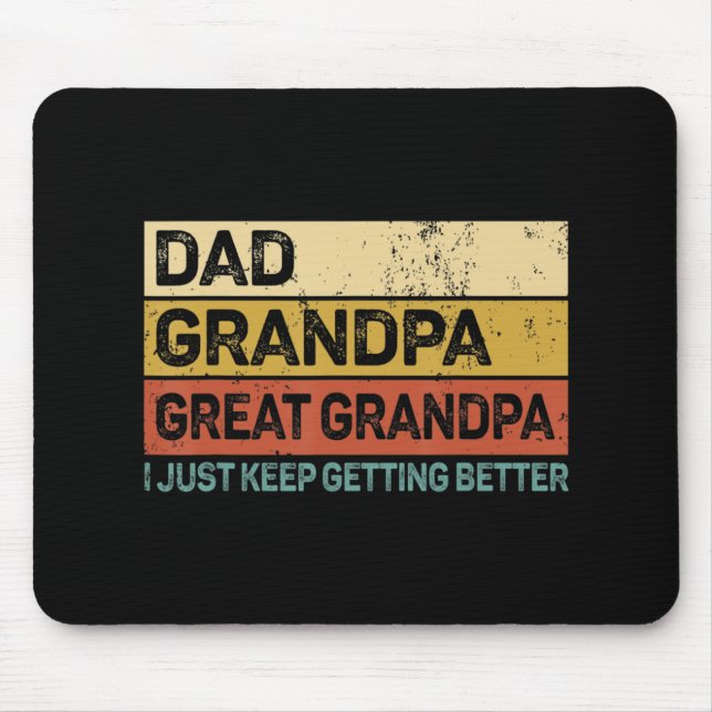 Alfombrilla De Ratón Regalo del Día del Padre de los Hombres de los Abu (Frente)