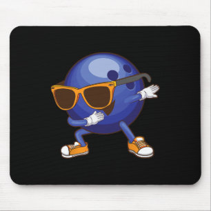 Alfombrilla De Ratón Regalo divertido de bolos con dab para bailarines