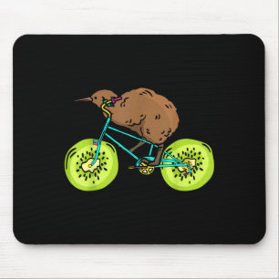 Alfombrilla De Ratón Regalo divertido de ciclismo para motociclista Kiw