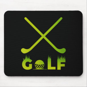 Alfombrilla De Ratón Regalo divertido de golf para mujer para marido go