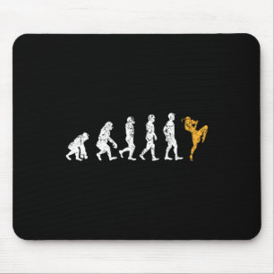 Alfombrilla De Ratón Regalo divertido de kickboxing de Evolución Muay T