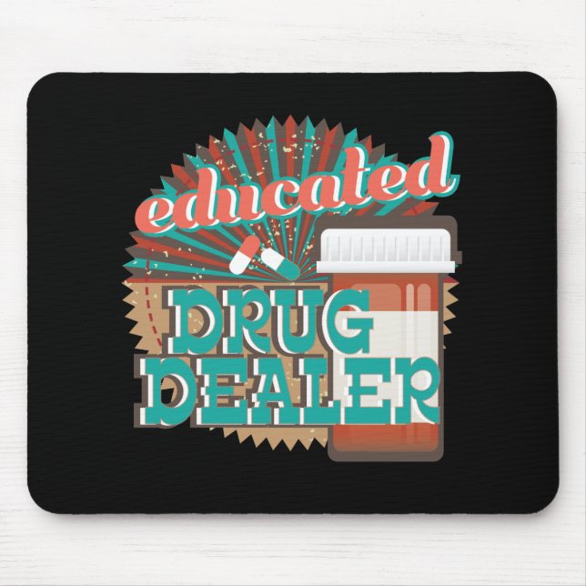 Alfombrilla De Ratón Regalo divertido de la tecnología de la farmacia (Frente)