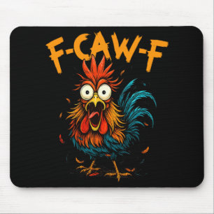 Alfombrilla De Ratón Regalo divertido F-caw-f Idea para el trabajo F Ca
