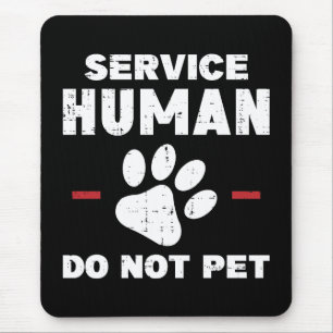 Alfombrilla De Ratón Regalo divertido para amantes de perros: Servicio
