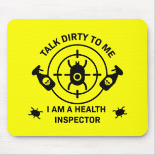 Alfombrilla De Ratón Regalo divertido para inspector de salud ambiental
