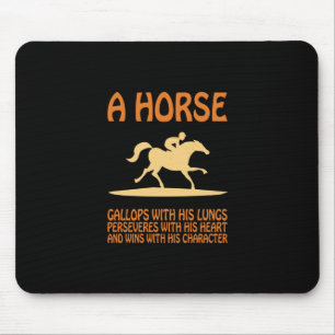 Alfombrilla De Ratón Regalo ecuestre   Una Galleta De Caballo