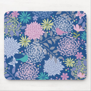 Alfombrilla De Ratón Regalo navideño Floral 60 cumpleaños