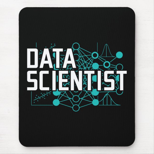 Alfombrilla De Ratón Regalo para científico de datos analista de datos (Frente)