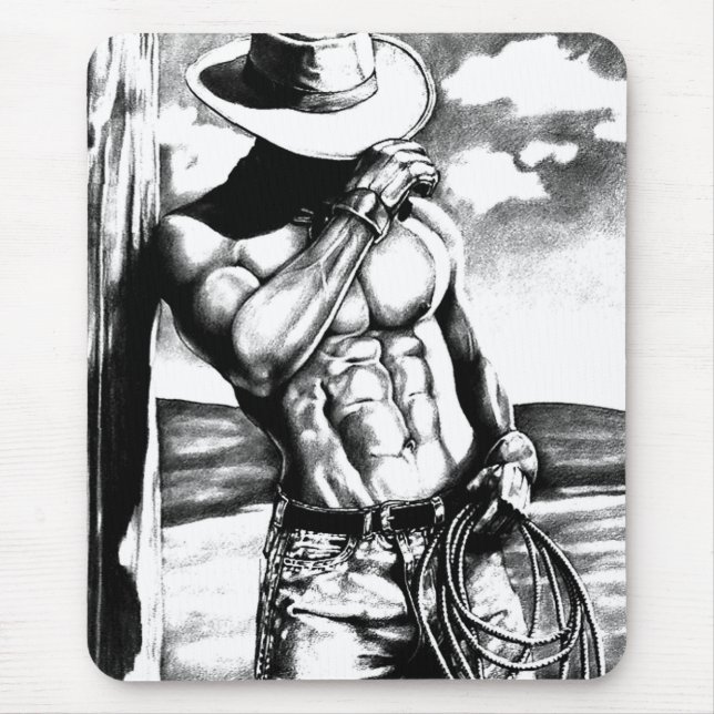 Alfombrilla De Ratón Regalo para él arte masculino masculino de Guay (Frente)