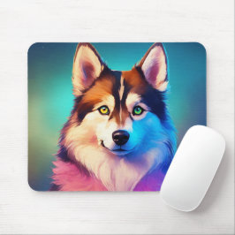 Alfombrilla De Ratón Regalo Para Haroon Modern Dog Photo Grid Mouse Pad