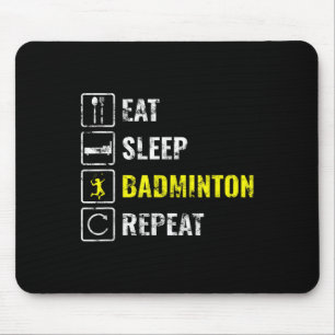 Alfombrilla De Ratón Regalo para jugador de bádminton