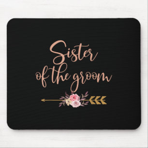 Alfombrilla De Ratón Regalo para la hermana del novio en la fiesta de d