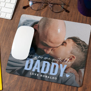 Alfombrilla De Ratón Regalo personalizado adorable con foto para PAPÁ