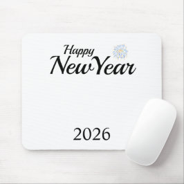 Alfombrilla De Ratón Regalo personalizado de Año Nuevo feliz