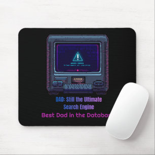 Alfombrilla De Ratón Regalo Personalizado de Tecnología Retro Pixel Art