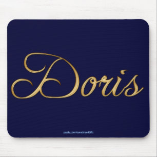 Alfombrilla De Ratón Regalo personalizado Nombre-Calificado DORIS