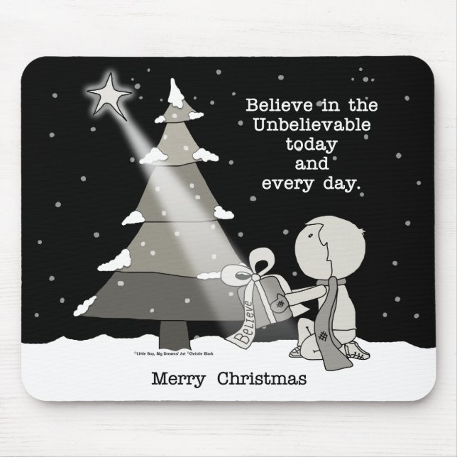 Alfombrilla De Ratón Regalo Regalo-Feliz Navidad (Frente)