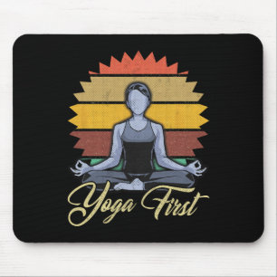 Alfombrilla De Ratón Regalo Zen Meditación Primero Yoga