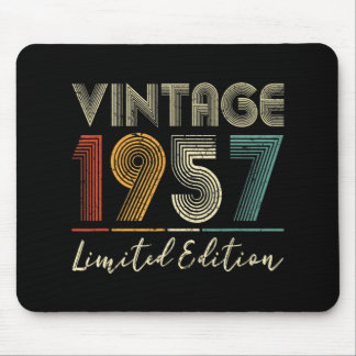 Alfombrilla De Ratón Regalos de 65 años Vintage 1957 Edición limitada 6