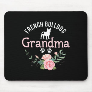 Alfombrilla De Ratón Regalos de abuela Bulldog para amante de perros li