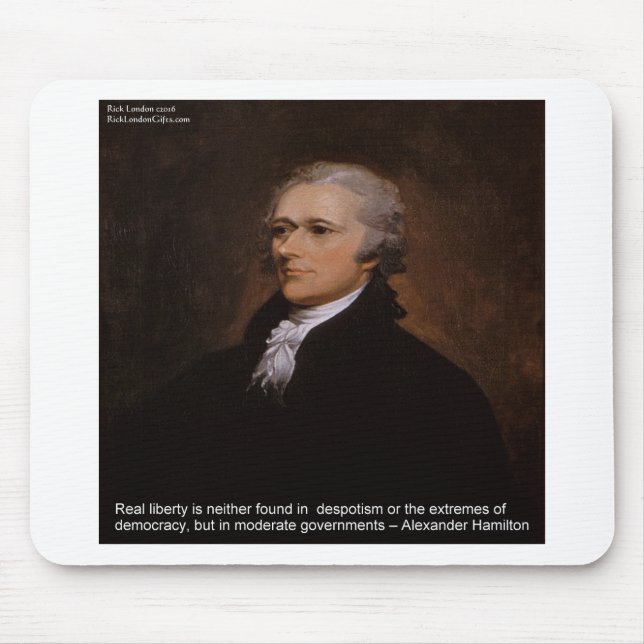Alfombrilla De Ratón Regalos de Alexander Hamilton (Frente)