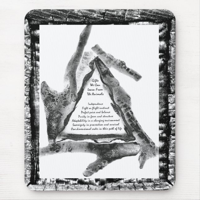 Alfombrilla De Ratón Regalos De Animales (Frente)