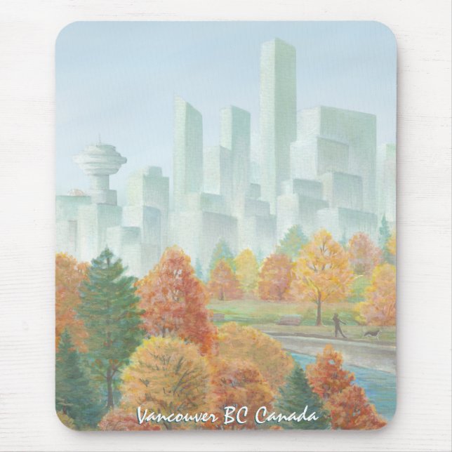 Alfombrilla De Ratón Regalos de arte de Vancouver Mousepad Souvenir (Frente)