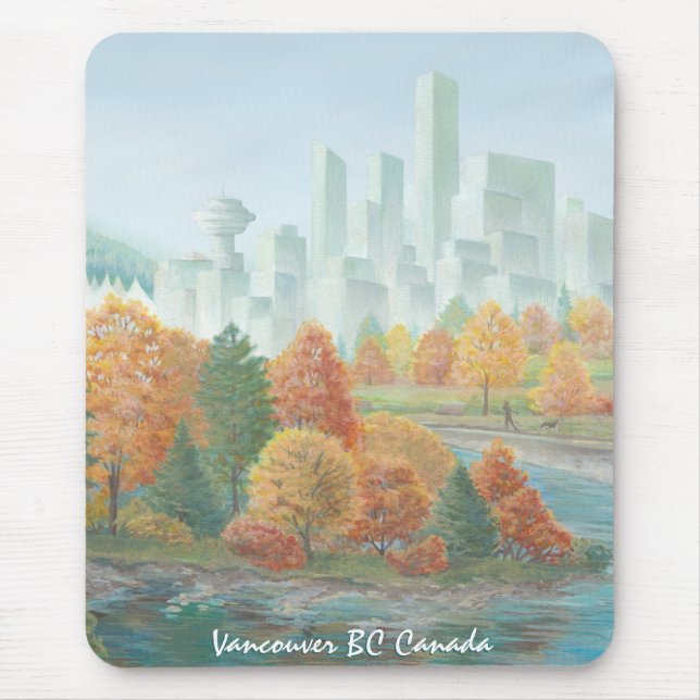 Alfombrilla De Ratón Regalos de arte de Vancouver Mousepad Souvenir (Frente)