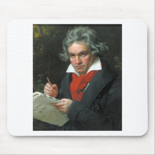 Alfombrilla De Ratón Regalos de Beethoven Playeras Coleccionables EN OF