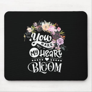 Alfombrilla De Ratón Regalos de boda   Me haces florecer el corazón