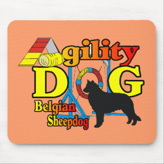 Alfombrilla De Ratón Regalos de Camisetas de Agility de Sheepdog belga