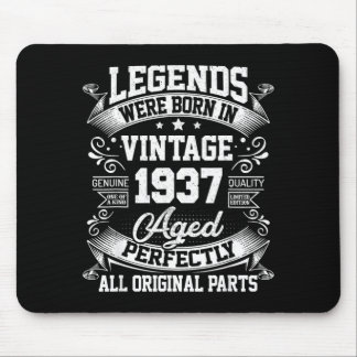 Alfombrilla De Ratón Regalos de cumpleaños Vintage 90 Hombres Mujeres 9
