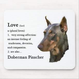 Alfombrilla De Ratón Regalos de Doberman Pinscher