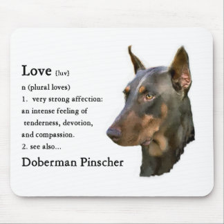 Alfombrilla De Ratón Regalos de Doberman Pinscher