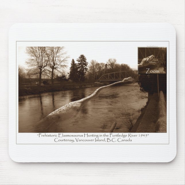 Alfombrilla De Ratón Regalos de Elasmosaurus (Frente)