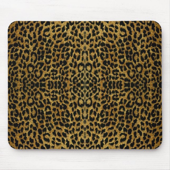 Alfombrilla De Ratón Regalos de Estampado de Leopardo de RAB Rockabilly (Frente)