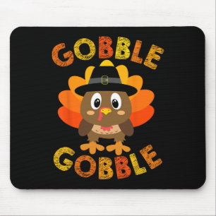 Alfombrilla De Ratón Regalos De Gobble Acción De Gracias Hombres Mujere
