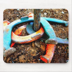 Alfombrilla De Ratón Regalos de herradura Mousepad del cabeceo