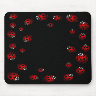 Alfombrilla De Ratón Regalos de la mariquita del recuerdo del insecto