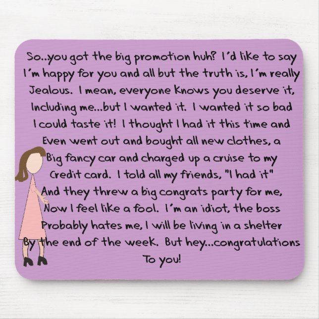 Alfombrilla De Ratón Regalos de la promoción del trabajo de la (Frente)