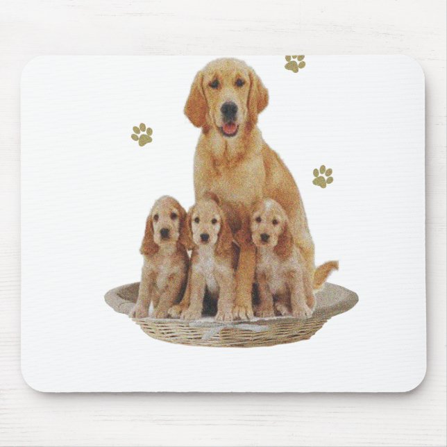 Alfombrilla De Ratón Regalos de Labrador (Frente)