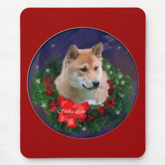 Alfombrilla De Ratón Regalos de los Navidades Inu de Shiba