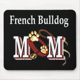 Alfombrilla De Ratón Regalos de mamá del Bulldog francés