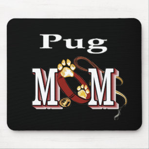 Alfombrilla De Ratón Regalos de mamá pug