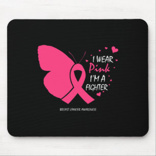 Alfombrilla De Ratón Regalos de mariposa que uso cáncer de mama para co