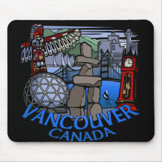 Alfombrilla De Ratón Regalos de Mousepad Vancouver del recuerdo de